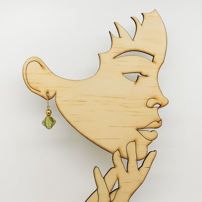 Antique Green Earrings