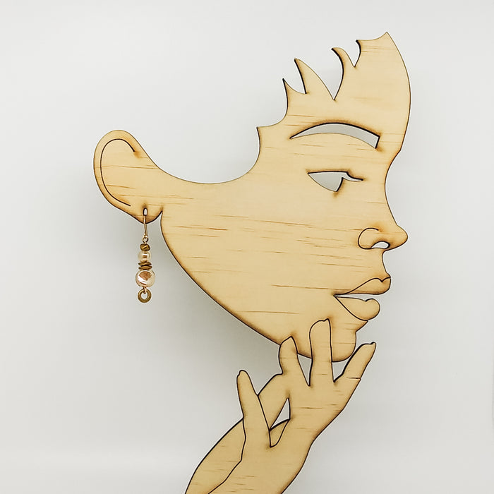 Sunrise Pearl Earrings
