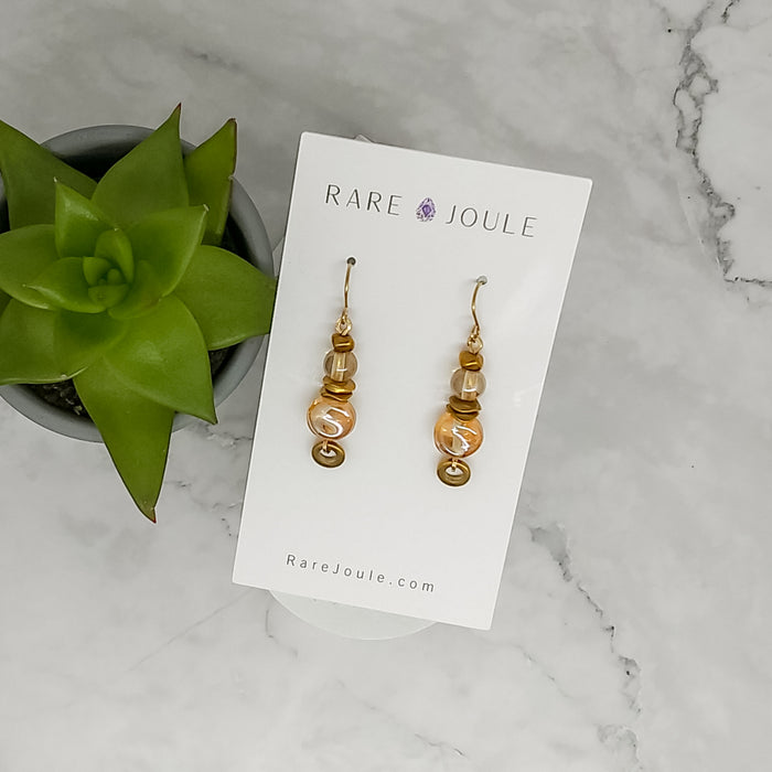 Sunrise Pearl Earrings