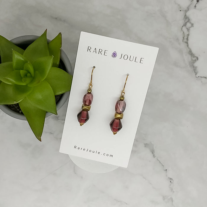 Blooming Orchid Earrings