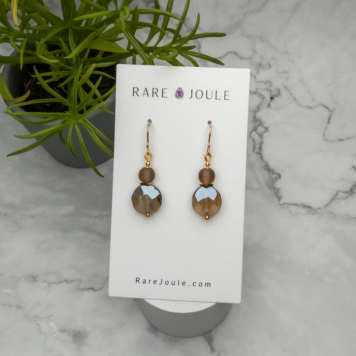 Radiant Smoke Earrings