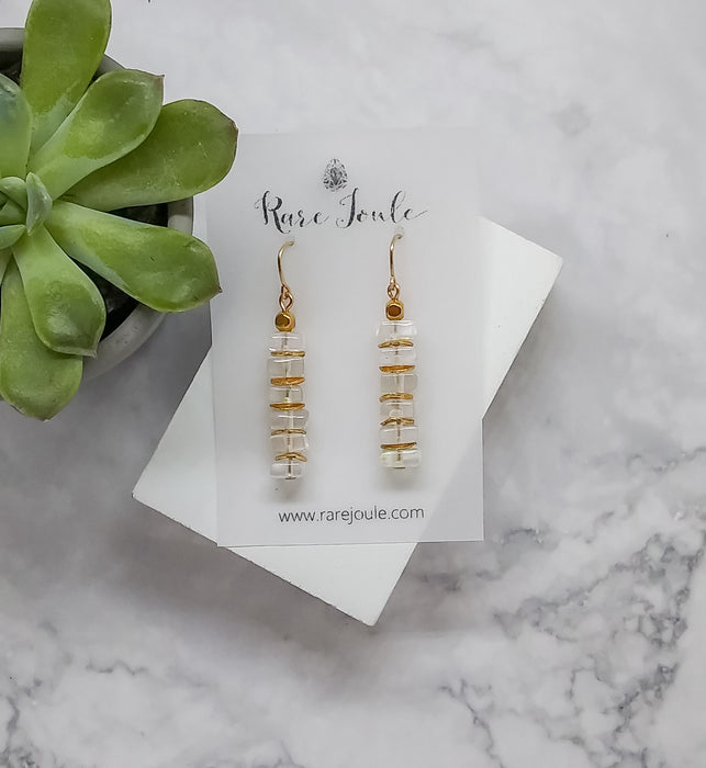 Clear Empilée Earrings