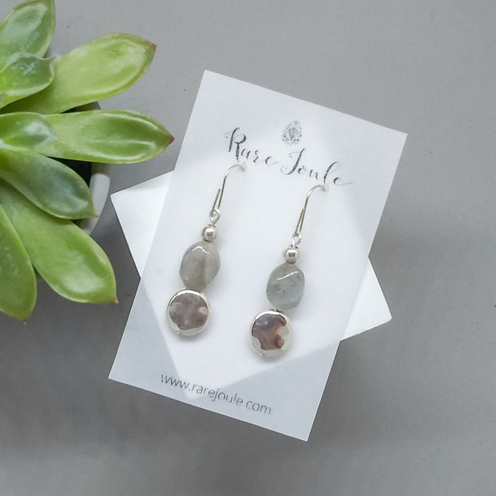 Labradorite Earrings