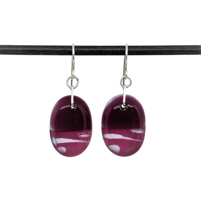Purple Zeal Earrings