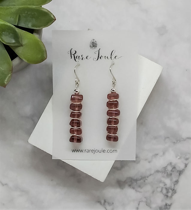 Rose Empilée Earrings