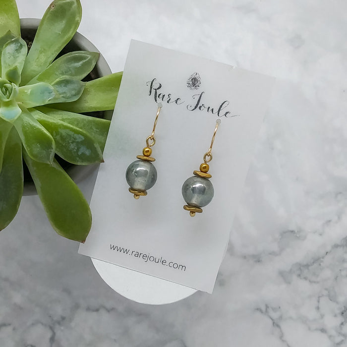 Silver Moon Earrings