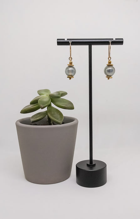 Silver Moon Earrings