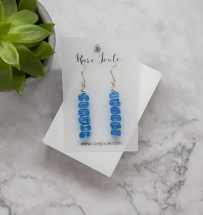 Turquoise Empilée Earrings